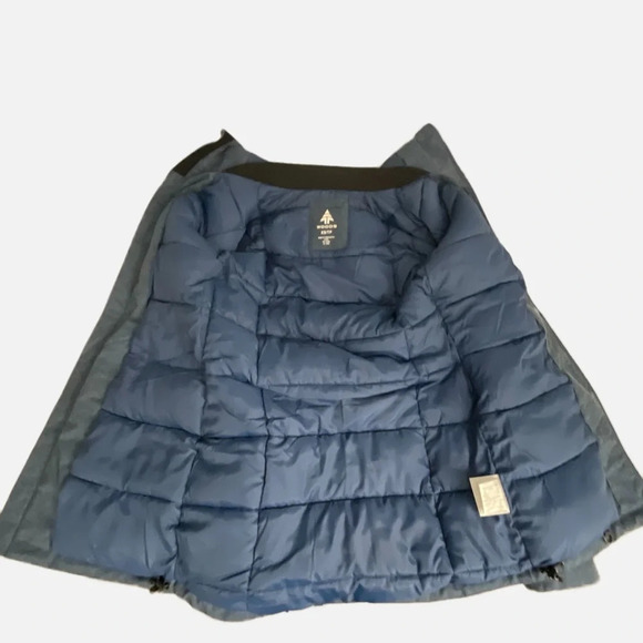 Woods Kala Women’s Faux Down Parka Coat Jacket Size XS Blue Hood Insulated New - Picture 6 of 15